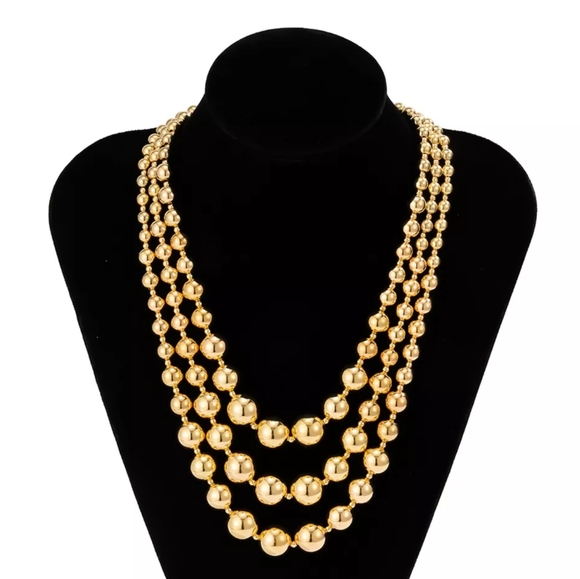 Gorgeous Gold 4 Strand Bracelet! - Picture 2 of 2